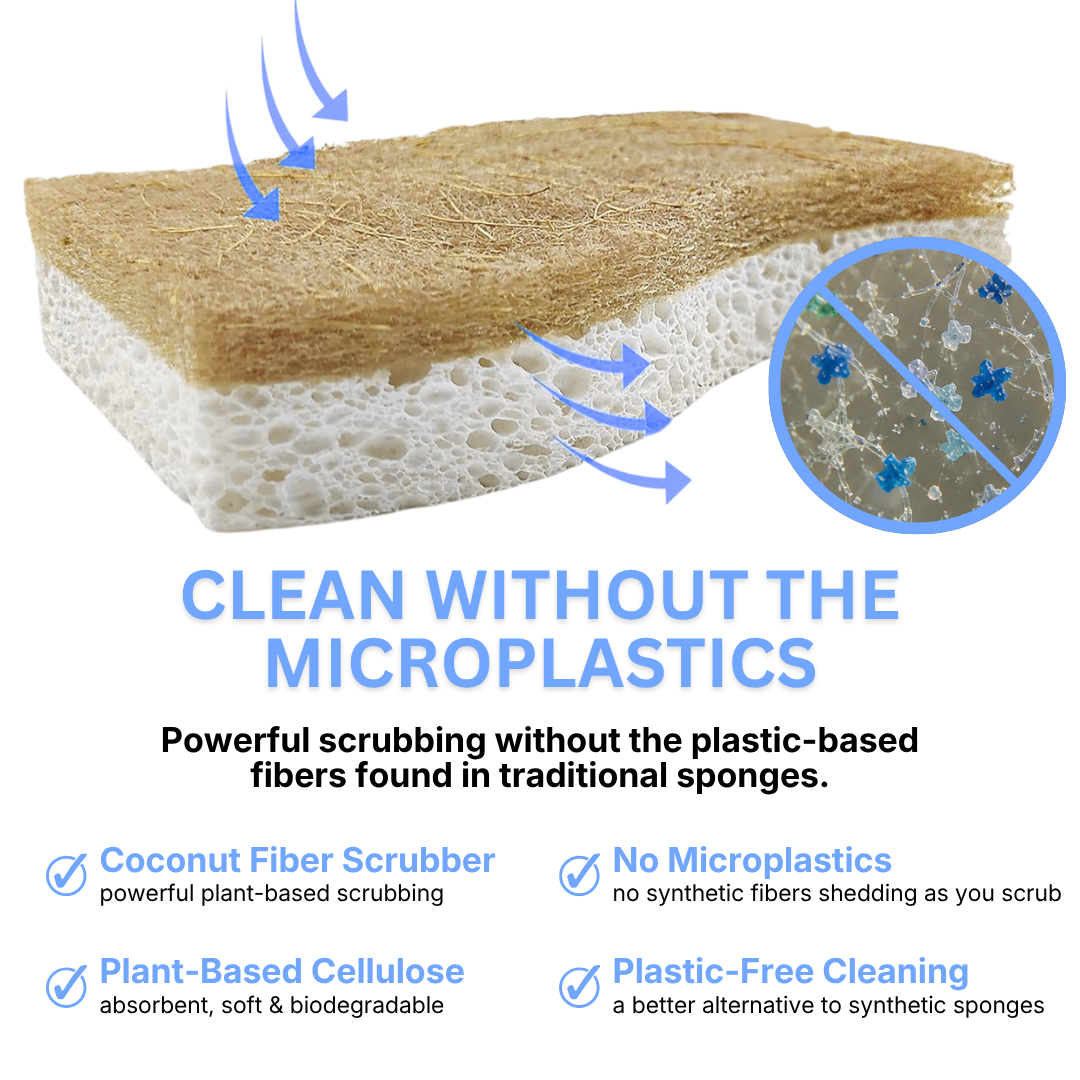 Coconut Scrubbing Sponge