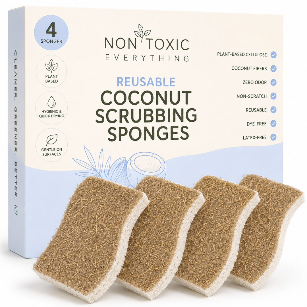 Coconut Scrubbing Sponge